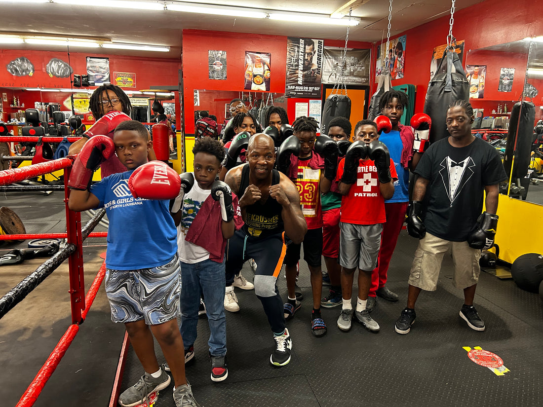 Black Tie Guys Learn about Boxing