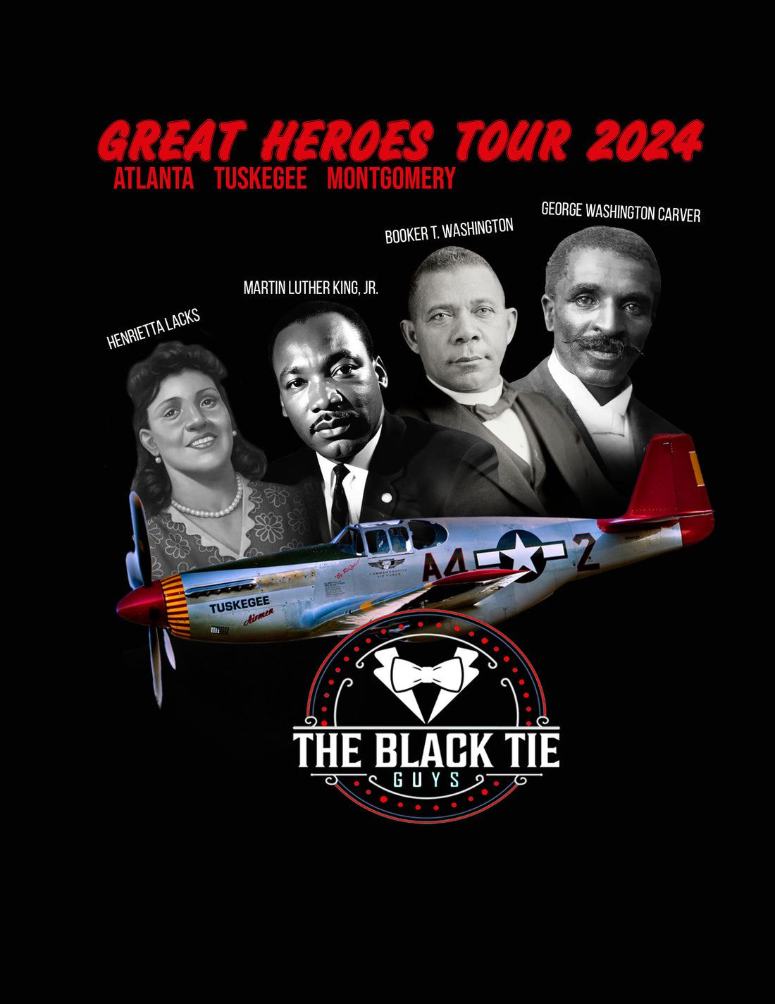 2024 Great Heroes Tour - Itinerary