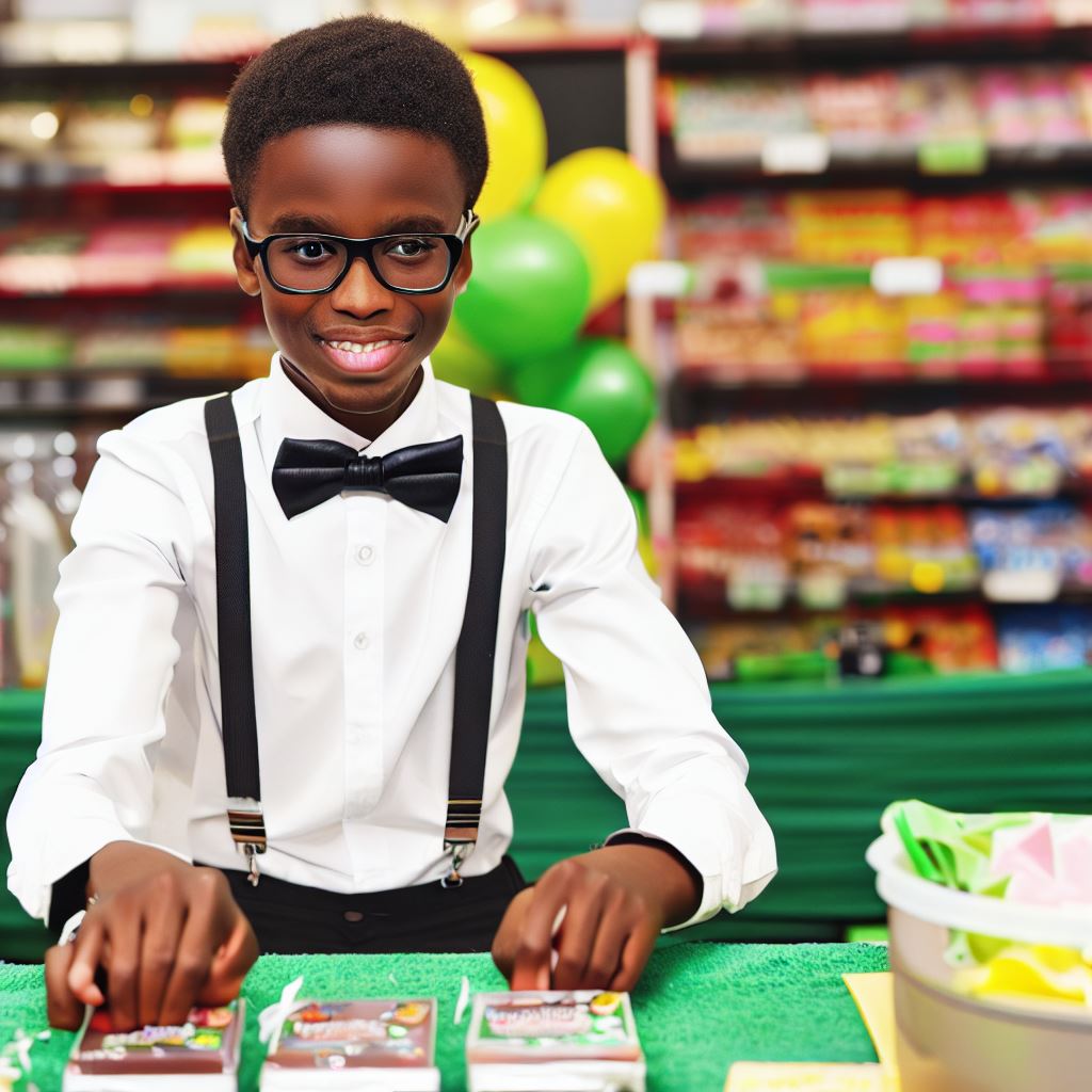 Your son's "first" business plan