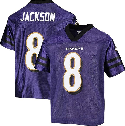 Lamar Jackson  #8 Youth 8-20 Jersey (24,000 pts)