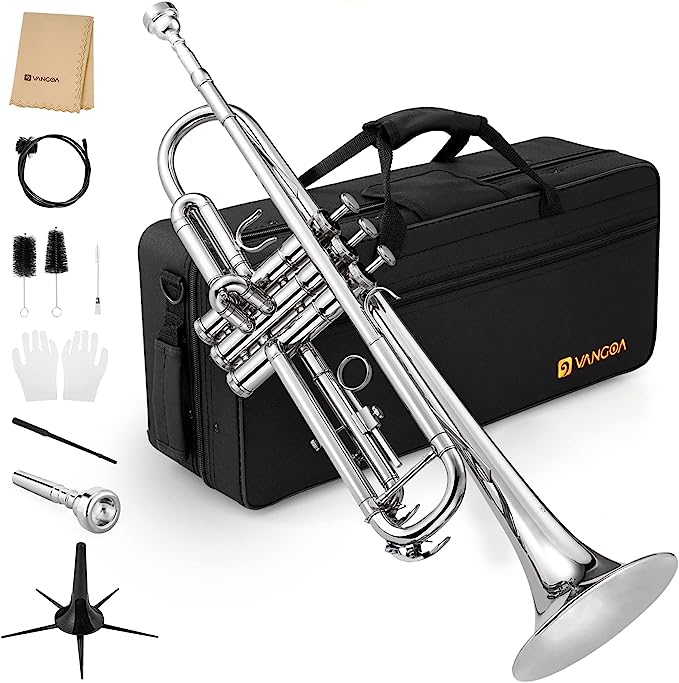 Bb Standard Trumpet Brass Silver (52,000 pts)