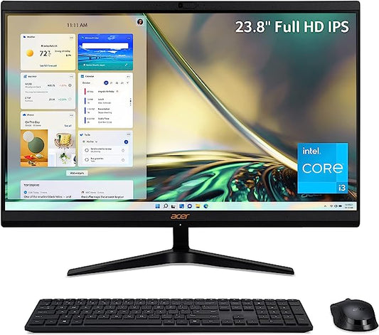 Acer Aspire Desktop Computer| 23.8" Computer (220,925 pts)