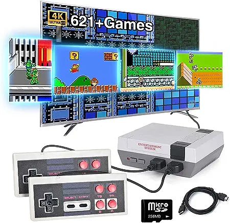 Retro Game Console, with 621 Built-in Old Games (40,000 pts)