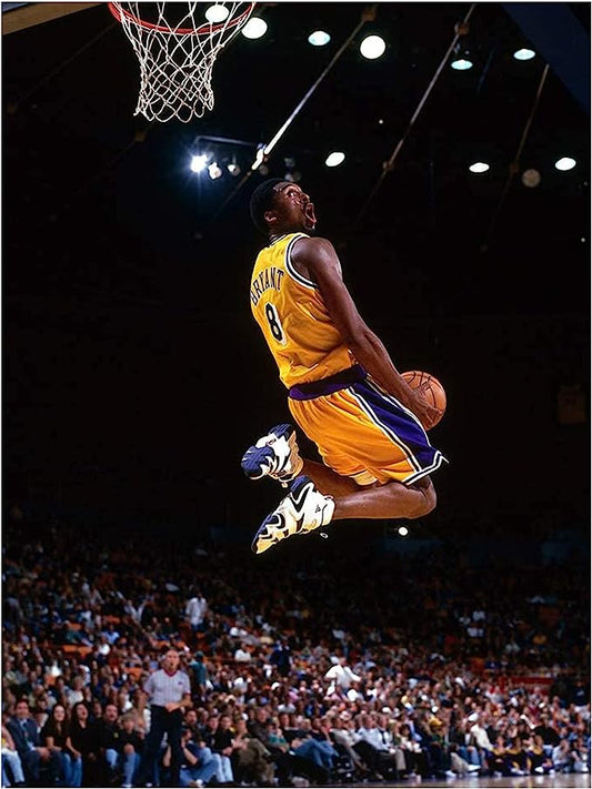 Life Kobe Bryant Canvas Wall Art Painting (5,600 pts)