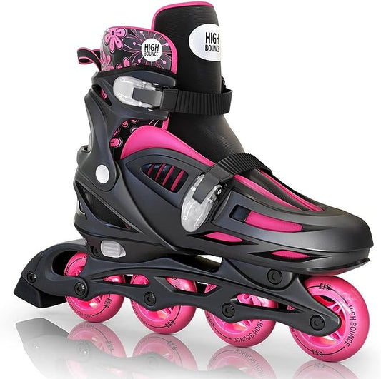 Roller Blades with Gel Wheels and Adjustable Sizing (28,000 pts)