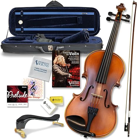 Bunnel Premier Violin Outfit 4/4 Full Size - Carrying Case and Accessories (143,600)